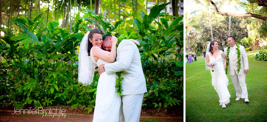 \"hawaii-garden-ceremony-hale-koa-local-honolulu-wedding-pictures\"